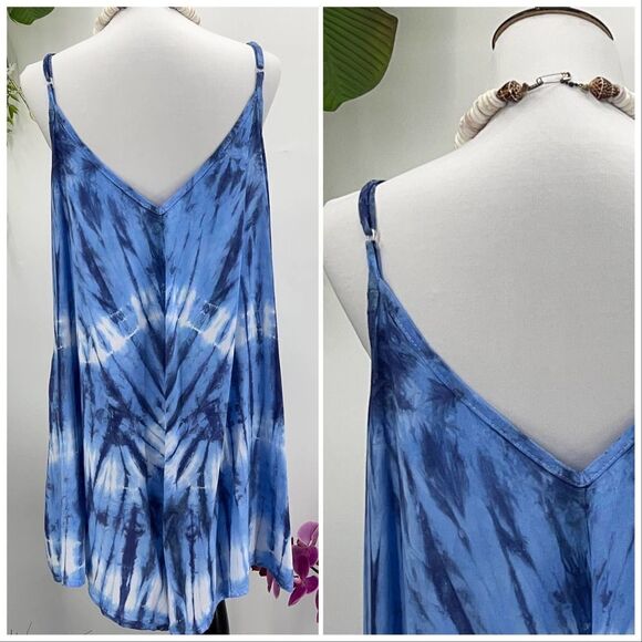 Beach Boho Romper Gypsy Overall Wide Leg The Kau wela Mini Romper Black & White - Picture 5 of 14